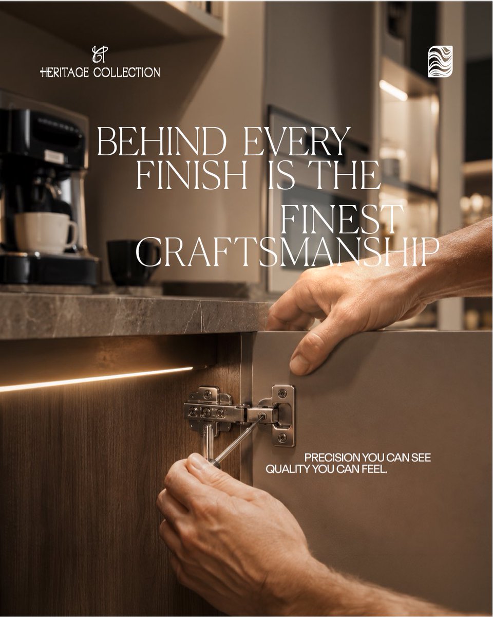 aysdevelopers's tweet photo. Every surface tells a story of precision, and every finish is proof that craftsmanship still matters.

This is Heritage Collection, where quality is felt long before it's seen.

#heritagecollection #dubaiislands #myays #aysdevelopers #dubai_it https://t.co/KepWLb5EnT