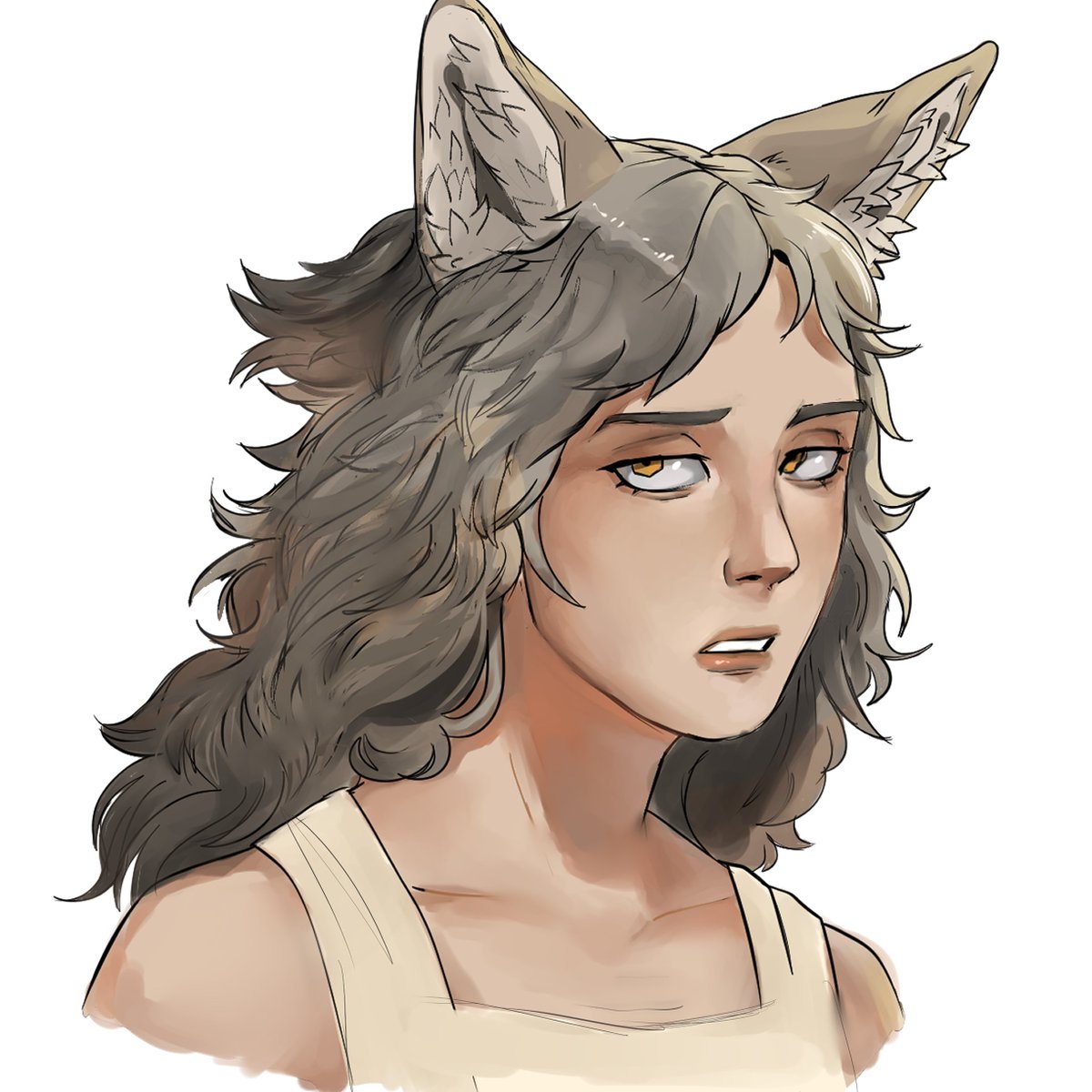 shorkbork1's tweet photo. Attempted Nell (my oc wow) in the tpof/Gato artstyle and yeah,,, it's an attempt for sure. It was a good study opportunity though because the way Gato renders is superb. Oh and her with D*rek for the template thingy boo boo 👎👎🍅 🍅  

#tpof #tpofderek #derekgoffard  #ocxcanon https://t.co/6152NWRoNB