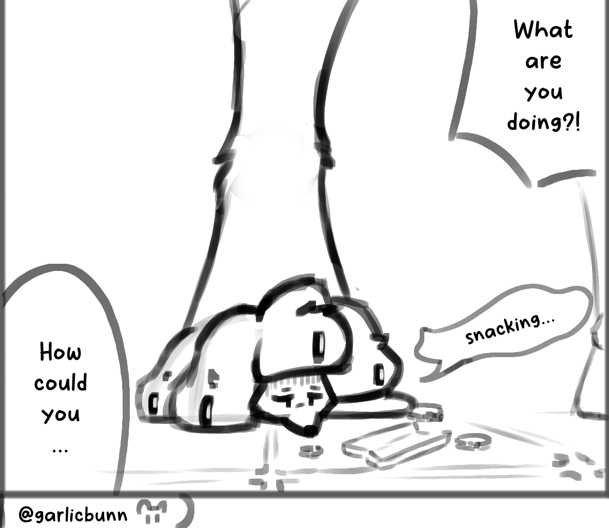 GarlicBunn's tweet photo. No sugar diet and strict gf (wip) https://t.co/uvLhIGu01Q