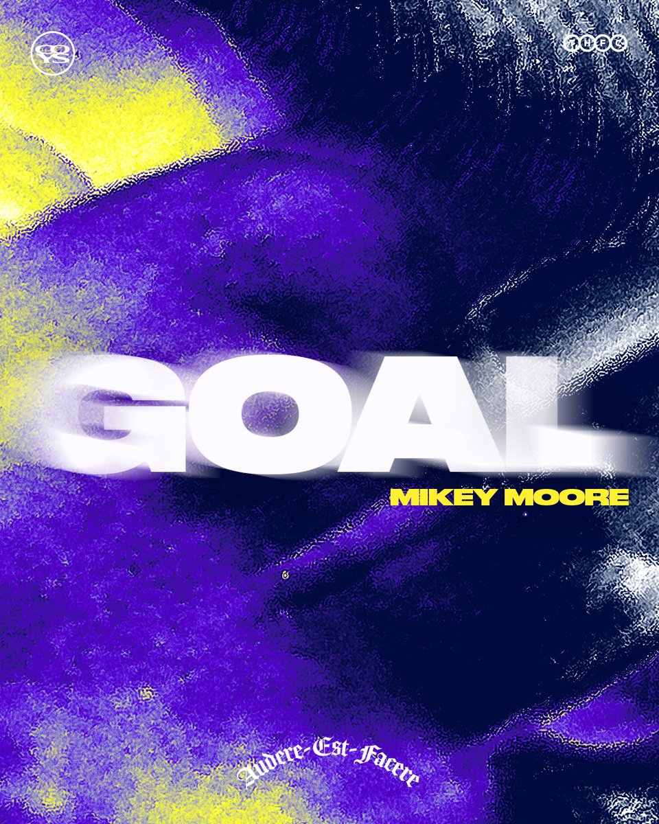 SpursOfficial's tweet photo. WHAT A STRIKE, MIKEY MOORE! https://t.co/nzSwkN1mrz