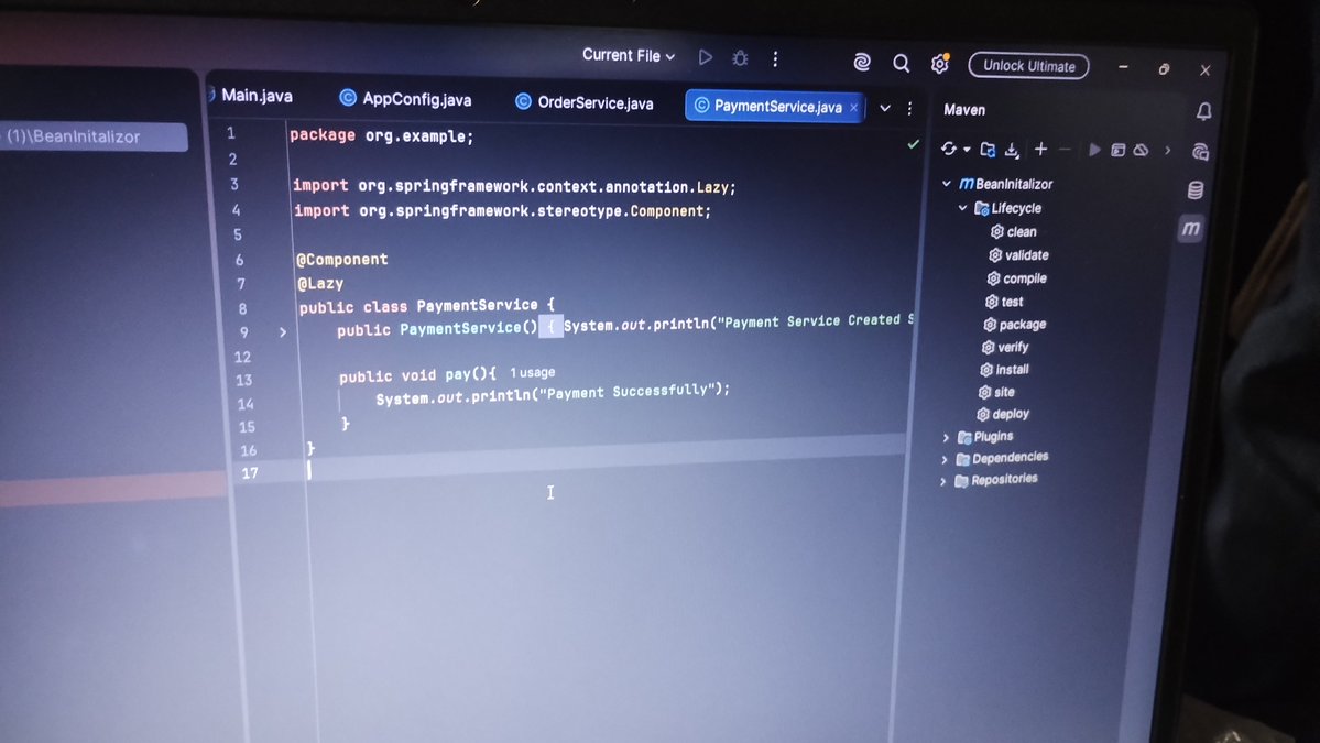 SwainShubh's tweet photo. Day 86 of java 🚀 

Today i learn 

✅ Proxy in dependency injection 
✅ Why spring prefer eager initialisation 
✅ How to solve circular dependency using lazy initialisation 

#java #javadeveloper #spring #springboot https://t.co/zTA1k8q8AS