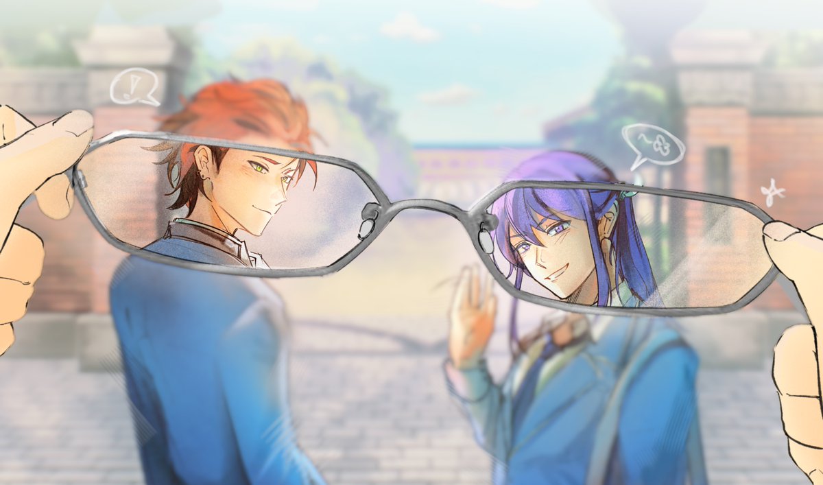 Hasumify's tweet photo. ahh wait.. I’ll need to clean my glasses. https://t.co/vUb4extpvA