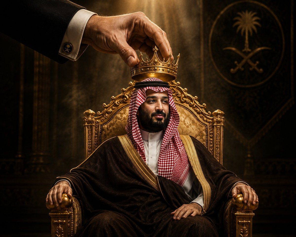 wady341's tweet photo. وصول #محمد_بن_سلمان إلى ولاية العهد، بعد إبعاد مراكز القوى كمتعب بن عبدالله وبن نايف، لم يكن نتاج ذكاء منه أو من زمرته فمستوى تفكيرهم معروف. الأرجح أن جهازًا استخباراتيًا قويًا من الخارج كان وراء صعوده إلى هذا الموقع.
#خلصوا_ريوس_ودوان_للاتحاد https://t.co/VKn7P9WrlL