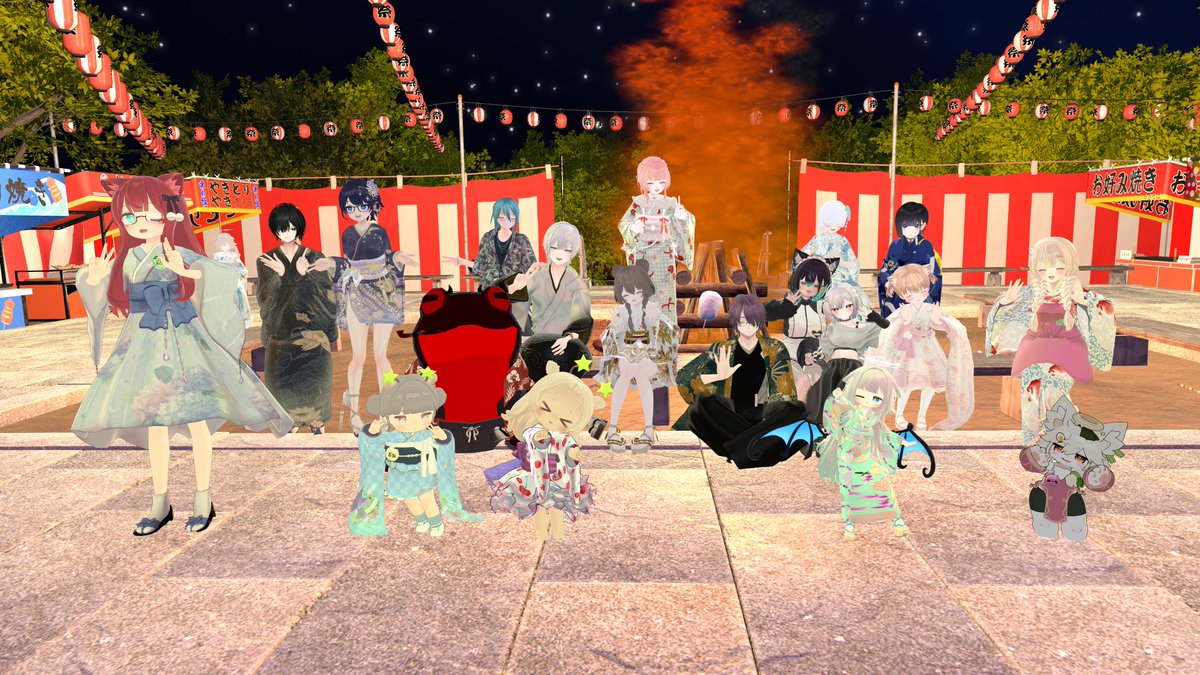 azaz_vrc's tweet photo. こういうイベントとか参加したことなかったので、ちょっと新鮮だったっ！
#Fluffy_VRchat https://t.co/SZwVOcJ3YW