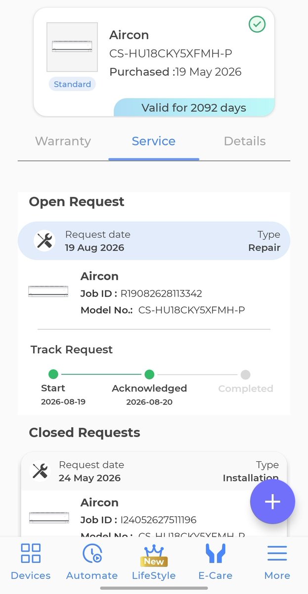 Manish8591's tweet photo. Hello @PanasonicIndia @panasonic @Panasonic_cp 
What is this behavior ? Its been more than 7 days and the AC repair hasn’t been done. For a brand new top model AC this the experience I'm getting,
Never ever buying panasonic again.
Job ID: R19082628113342
#worstExpericence #AC https://t.co/4tbowPQltw