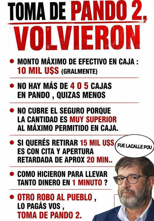 LahitteCarlos's tweet photo. ⏩“Hablando de otro tema” –
Digo yo: ¿Usted no desconfiaría? https://t.co/WzfK055zRv