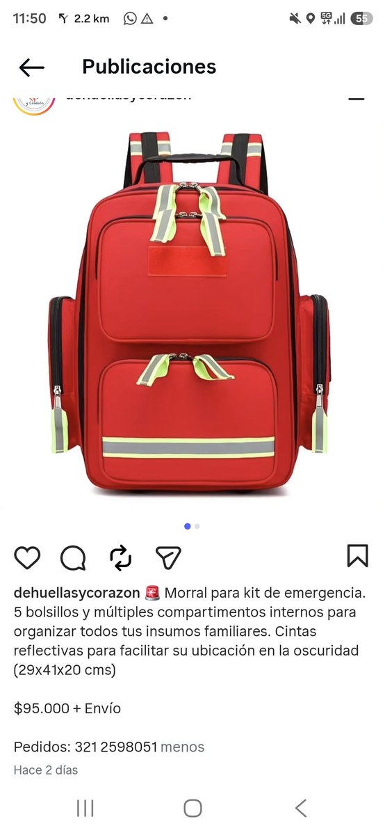 Marce_Tabares's tweet photo. ⚠️ Se me había olvidado contarles que a nuestra mini tienda virtual de la fundación, además de los packs de recarga de kits de emergencia, también llegaron las maletas de emergencia por si no tienen una para armar el de su familia.  Pedidos 321 2598051 https://t.co/VaX4K7GXX0