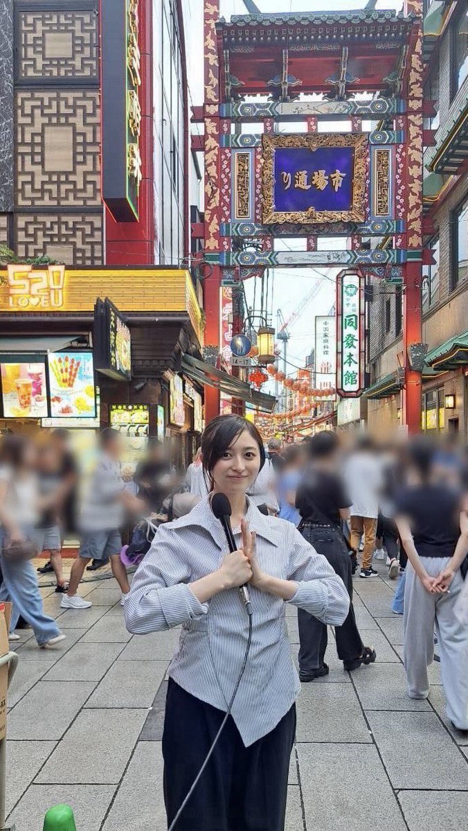 NOGI46ann's tweet photo. 中華街に到着しました🍜

『井上和 全編横浜ロケ 里帰りSP』🚶‍♀️

パーソナリティの #乃木坂46 #井上和 が歩きながらお届けしています🎙️

#乃木坂46ANN https://t.co/DEQVyQJNYB