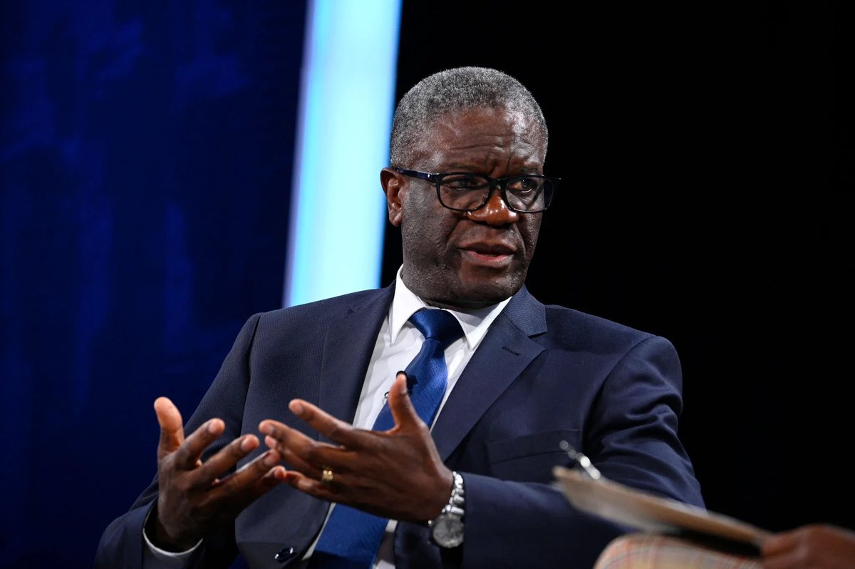 wembi_steve's tweet photo. #RDC: @DenisMukwege hausse le ton contre Tshisekedi et son gouvernement | “Vous avez déjà brisé l'avenir de notre jeunesse par le chômage, le détournement des fonds destinés à son épanouissement, le recrutement forcé dans des groupes armés, les tueries qui endeuillent chaque jour nos familles. Briser aujourd'hui leur espoir de rêver, d'apprendre, de se former pour réaliser leurs aspirations et servir notre société, est une ligne rouge inacceptable” écrit-il dans un communiqué.