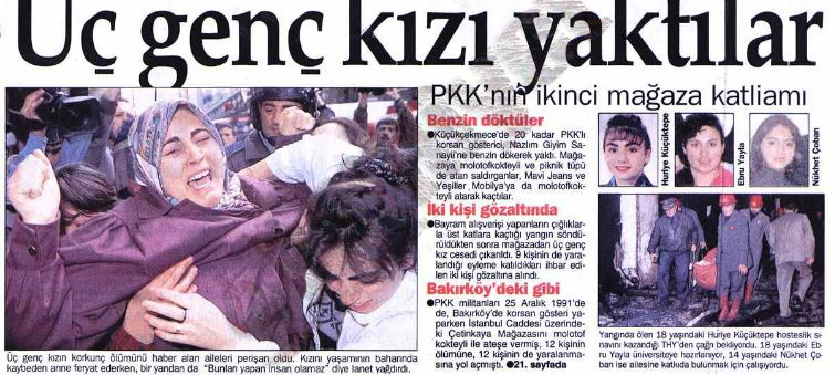 ColpanUbir's tweet photo. @doganerbas2144 bebek katili bir terör örgütünün  caniliklerini tek bir kareye sığdırmak mümkün olmadı.evladına doyamayan Besna gelin,uysunda katledilen Pınarçık köyünün çocukları,ekmek parası için çalıştıkları mağazada yakılan kadınlarımız,karnındaki bebeğiyle kurşuna dizilen öğretmenimiz... https://t.co/wNflprrLfQ