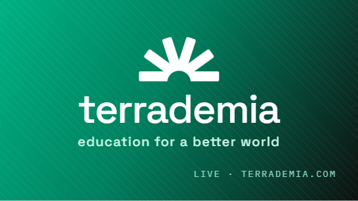 terrademia's tweet photo. Green Ambassador Challenge is now Terrademia.

New brand identity and website, but the same commitment: 

Education for a better world.

Live now at https://t.co/SdyU3EuLph https://t.co/aVRhFDSEXI