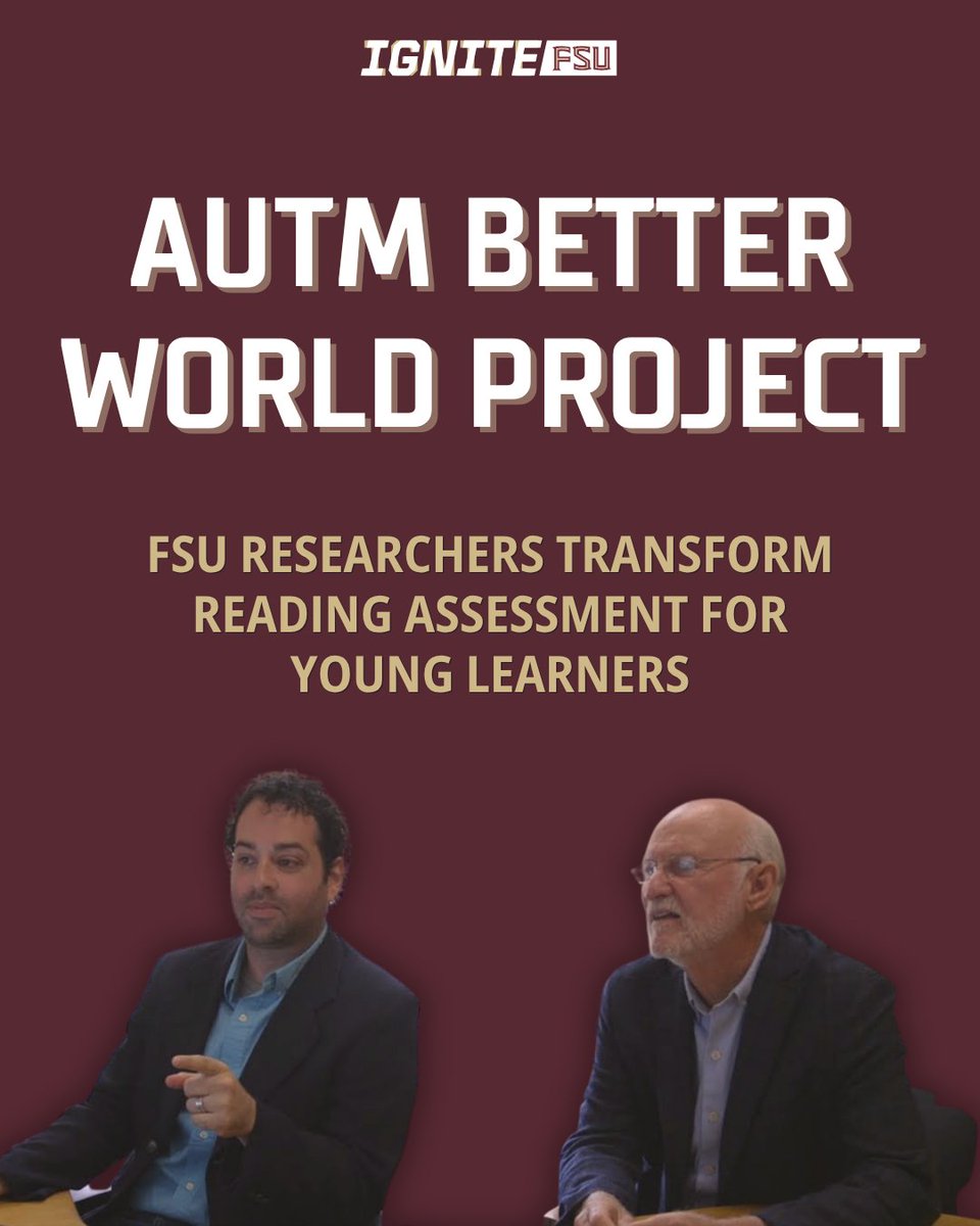 IGNITEFSU's tweet photo. Florida State University researchers Yaacov Petscher and Hugh Catts developed Interstellar Express Hotshot through the Reach Every Reader project to help teachers identify at-risk readers early. 

Read more: https://t.co/GPQ7CQzEAF

#EducationResearch #Earlyliteracy #IGNITEFSU https://t.co/LkRljc8nwX