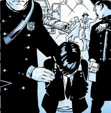 kassandrrare's tweet photo. child bruce wayne hiding his face in his hands to escape his parents' dead bodies &amp; adult bruce wayne hiding himself under his pillow to escape his nightmares https://t.co/9YowPva605