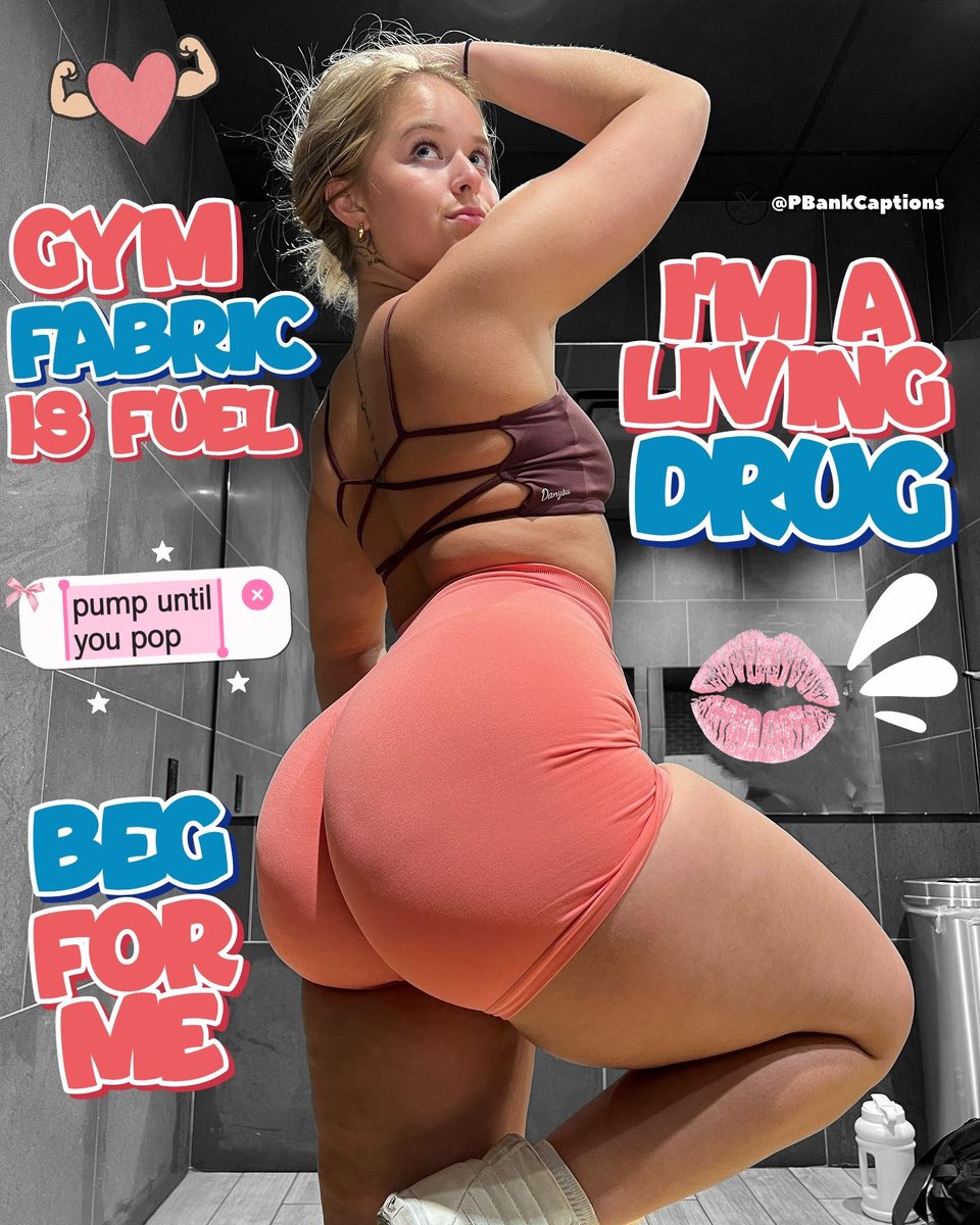 PBankCaptions's tweet photo. It's just a Gym Girl's public post 🤤

Why is she 🥵 such a trigger for you?
😵‍💫 You're losing your mind 💦💦 https://t.co/aHVrktm056