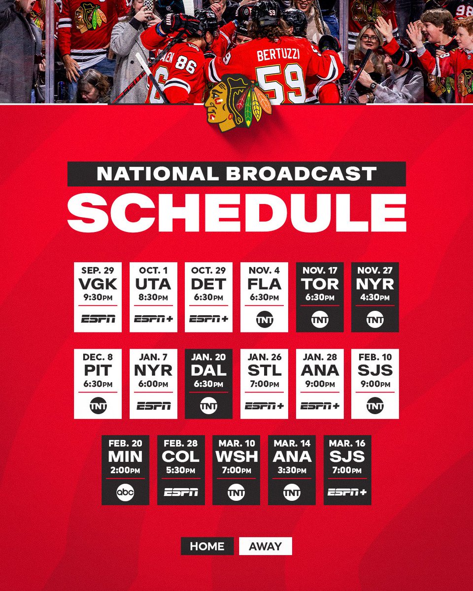 NHLBlackhawks's tweet photo. catch us on tv 📺 

read more 📓 https://t.co/hOaBIyvuXW https://t.co/uU220PlZZE