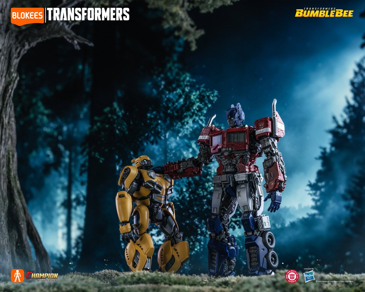 BlokeesUS's tweet photo. The battle for Cybertron never ends.
Epic encounters, intense showdowns, and action at every turn.

Blokees Champion Class Transformers Bumblebee : Optimus Prime and Bumblebee

🌎 Available now in the U.S.

#Blokees #BlokeesTransformers #BlokeesModelkits #ModelKits https://t.co/CZKPIEQYAl