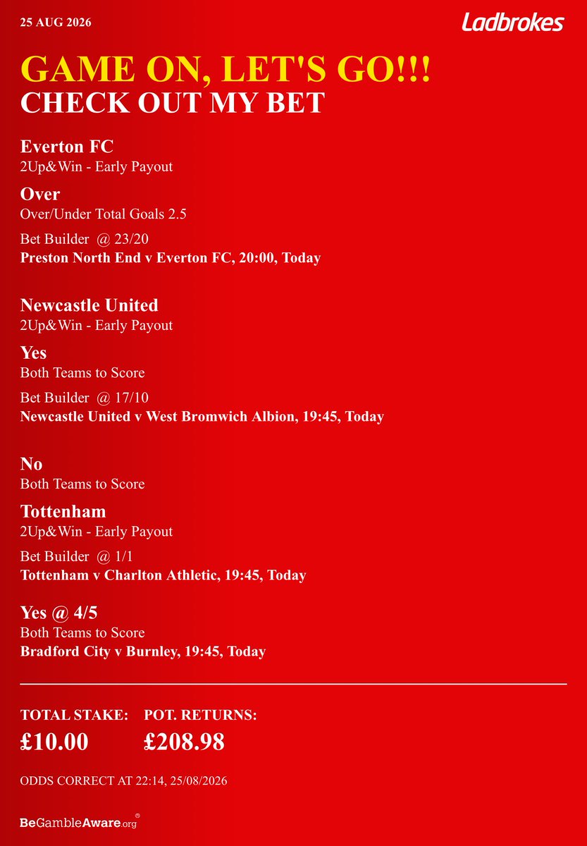 ClarkeSportTips's tweet photo. Tonight punt on the carabao cup ⚽️ https://t.co/2VUs1Oxpi2