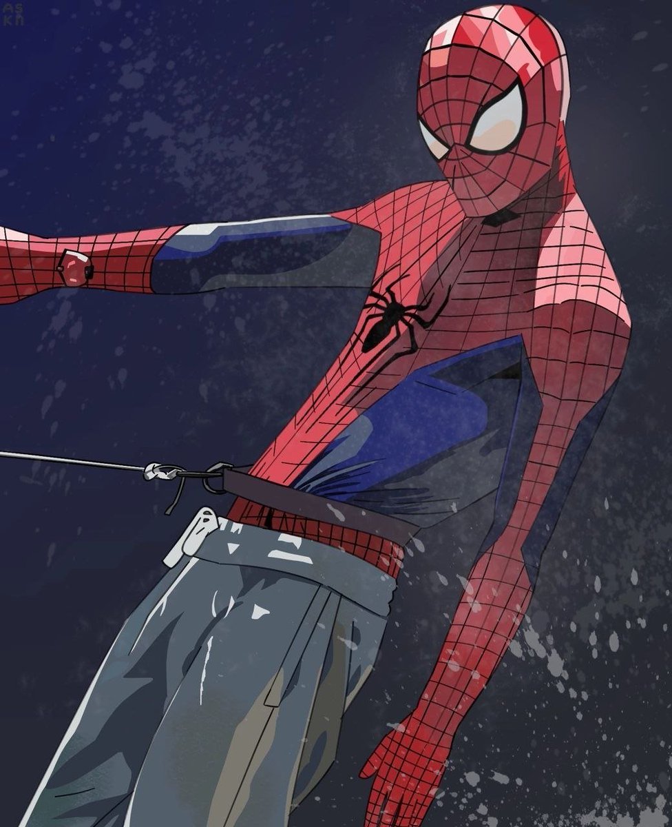 asukanart's tweet photo. For me, the best person is Andrew Garfield. It was love at first sight... and you? By the way, how do you like the new movie? #spiderman #andrewgarfield #digitalart #artistsoftwitter https://t.co/OQWEG6x2NW