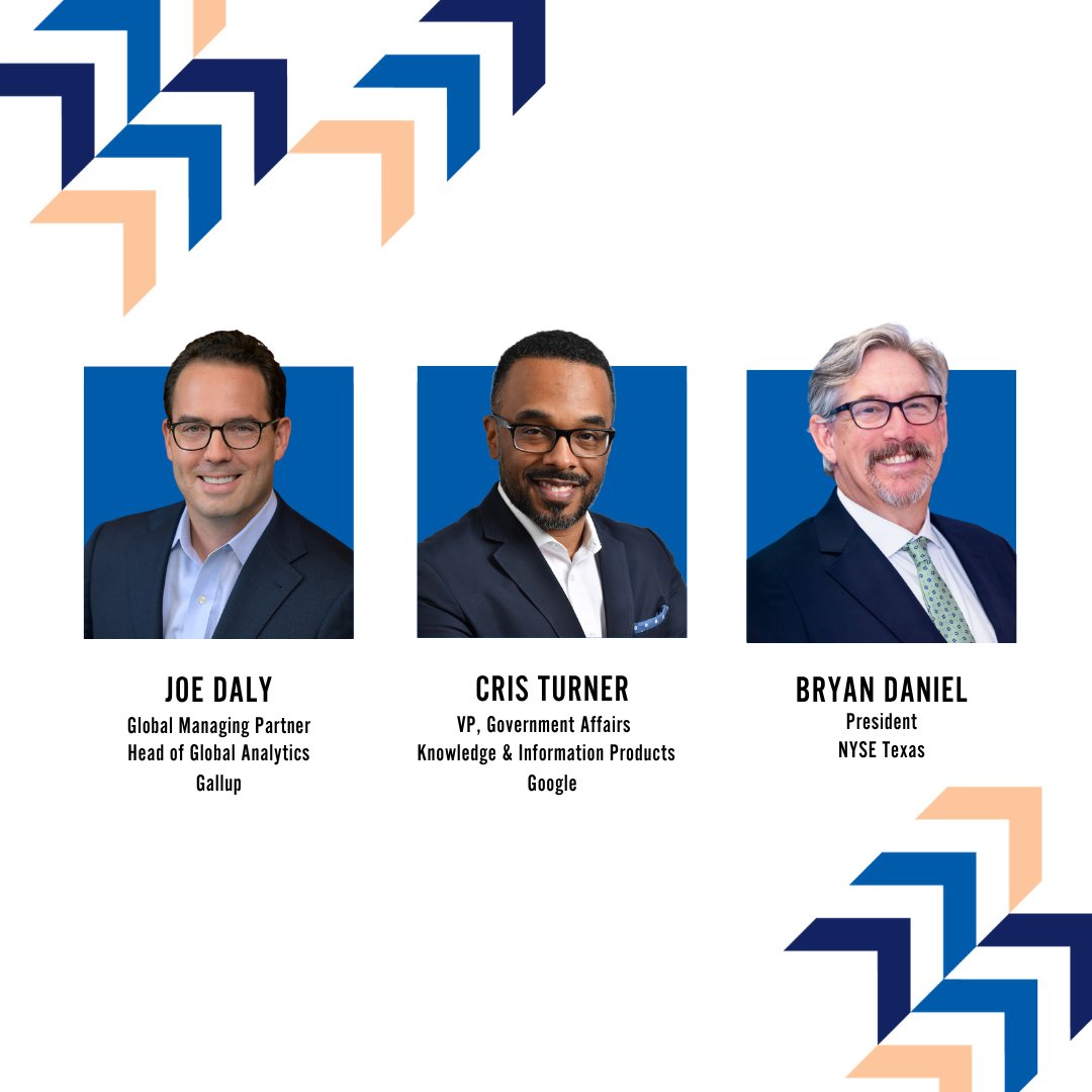 DRC's tweet photo. 📣 New speakers added!

The future of business is taking shape now—and the Dallas Region is increasingly at the center of it.

At the Tomorrow Summit, presented by @PNCBank and @Deloitte, influential leaders and big thinkers will explore the forces reshaping our economy, our companies and our world—and what they mean for the future of the Dallas Region.

Hear from Gallup's Joe Daly on what Americans are thinking about business, institutions, the American Dream and the changing workplace; Google's Cris Turner on AI and the technology, policy and societal questions emerging alongside it; Principal Mineral's Wes Spurlock on how national security priorities and global conflict are reshaping business strategy and accelerating the race to secure critical materials supply chains; and Rachel Racz of Nasdaq Texas and Bryan Daniel of NYSE Texas on the rise of “Y’all Street” and a fundamental shift in where and how American capital markets are built.

Join us to look beyond today’s headlines, explore what’s coming next and consider how the Dallas Region can help shape the future: https://t.co/BoO7ExMvfT