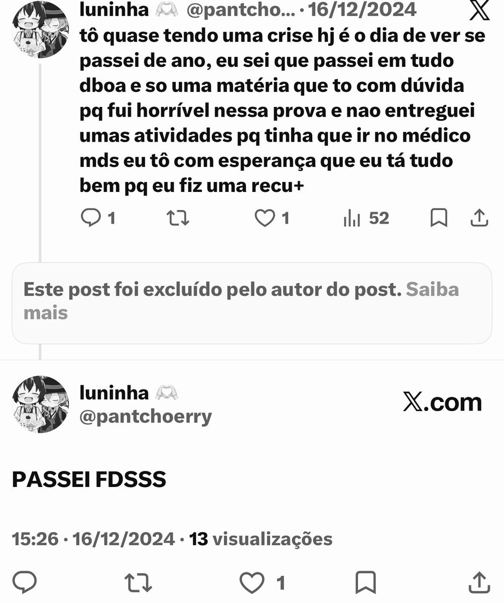 luuninhazs's tweet photo. amo que antes eu até podia duvidar de algumas coisas na lds mas no final era sempre ela que me salvava porque eu ficava tão desesperada com meu boletim que escutava várias subs pra passar de ano https://t.co/3JIIsEhmwO