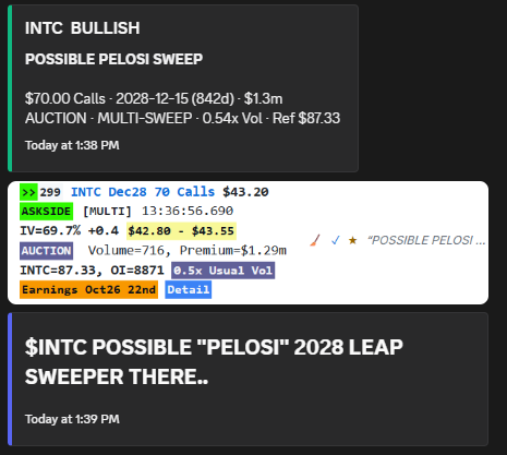 WallStJesus's tweet photo. $INTC  NANCY? https://t.co/PJc38mKcVw