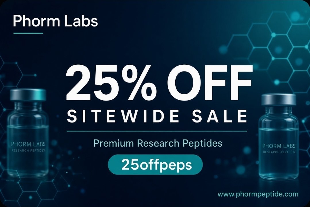 PhormPeptide's tweet photo. Get an additional 15% off of research peptides when you open an account also. https://t.co/ySDNnjJb3y