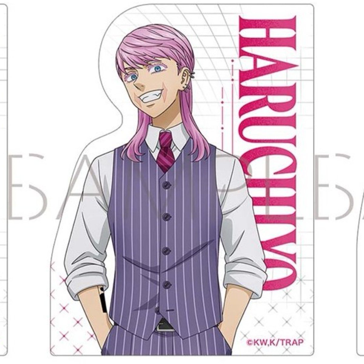 angecchin's tweet photo. other thing: i feel that the anime art is superior to the official art (??). an example is if we compare the sanzu from the anime with the sanzu from the official art:

(although sanzu isn't bad in the official arts, the anime looks MUCH better... idk) https://t.co/Ty9BEPJU7E