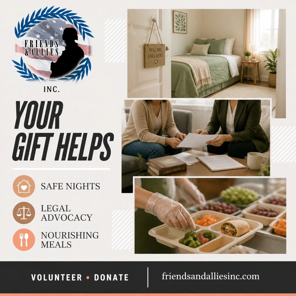 FAAInc2015's tweet photo. Your gift helps provide safe shelter, legal advocacy, and nourishing meals for children facing food insecurity. Volunteer or donate: 614-706-1352 | info@friendsandalliesinc.com https://t.co/drS1ooX6AG