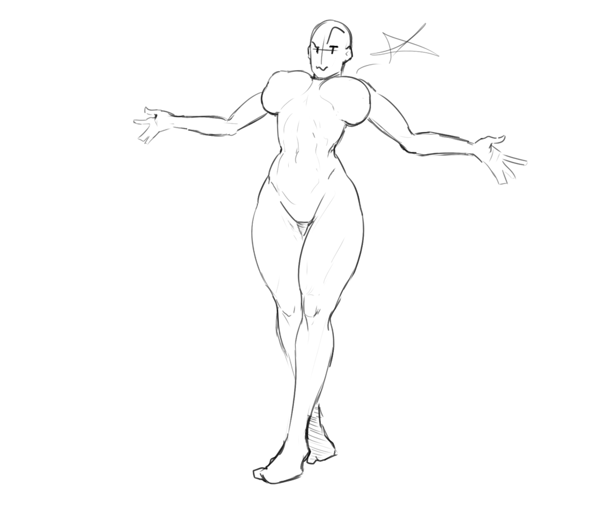 NArchistart's tweet photo. Anatomy practice https://t.co/bO5eCbG25K