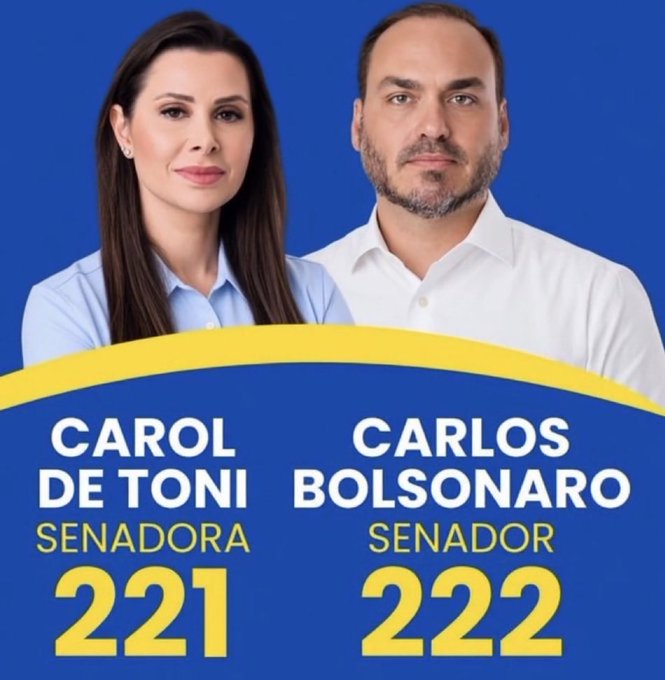 zfabrogmailcom's tweet photo. SC quer os melhores Senadores. https://t.co/z4v7sXuezg