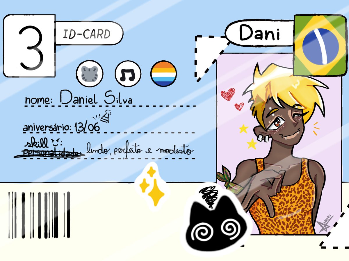 artenosares's tweet photo. @natandraw Tome a carteirinha de um oc https://t.co/aAHvOKm8Qi