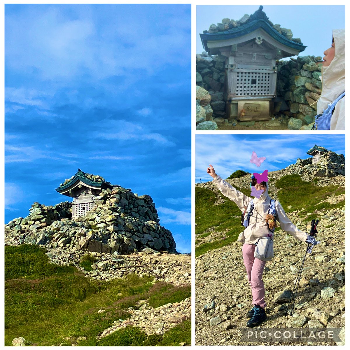 Nikusatomi's tweet photo. おはよう⛰️ 立山縦走🏕️最終日❣️🌅を待って5:00出発❗️9:30までに🏕️戻り10:30⛺️撤収予定で別山ピストン💨剱岳御前🛖から真っ白🌫️7:00北峰到着も👀にする剱岳は雲隠れ😣30分☁️待ちするも諦め、気持ち良い稜線歩きで下山😊あれ⁈🏕️遠ざかってる💦真砂岳手前分岐登り返し戻った先南峰で美しい剱岳見えた💕 https://t.co/jZZI0Fx2QB