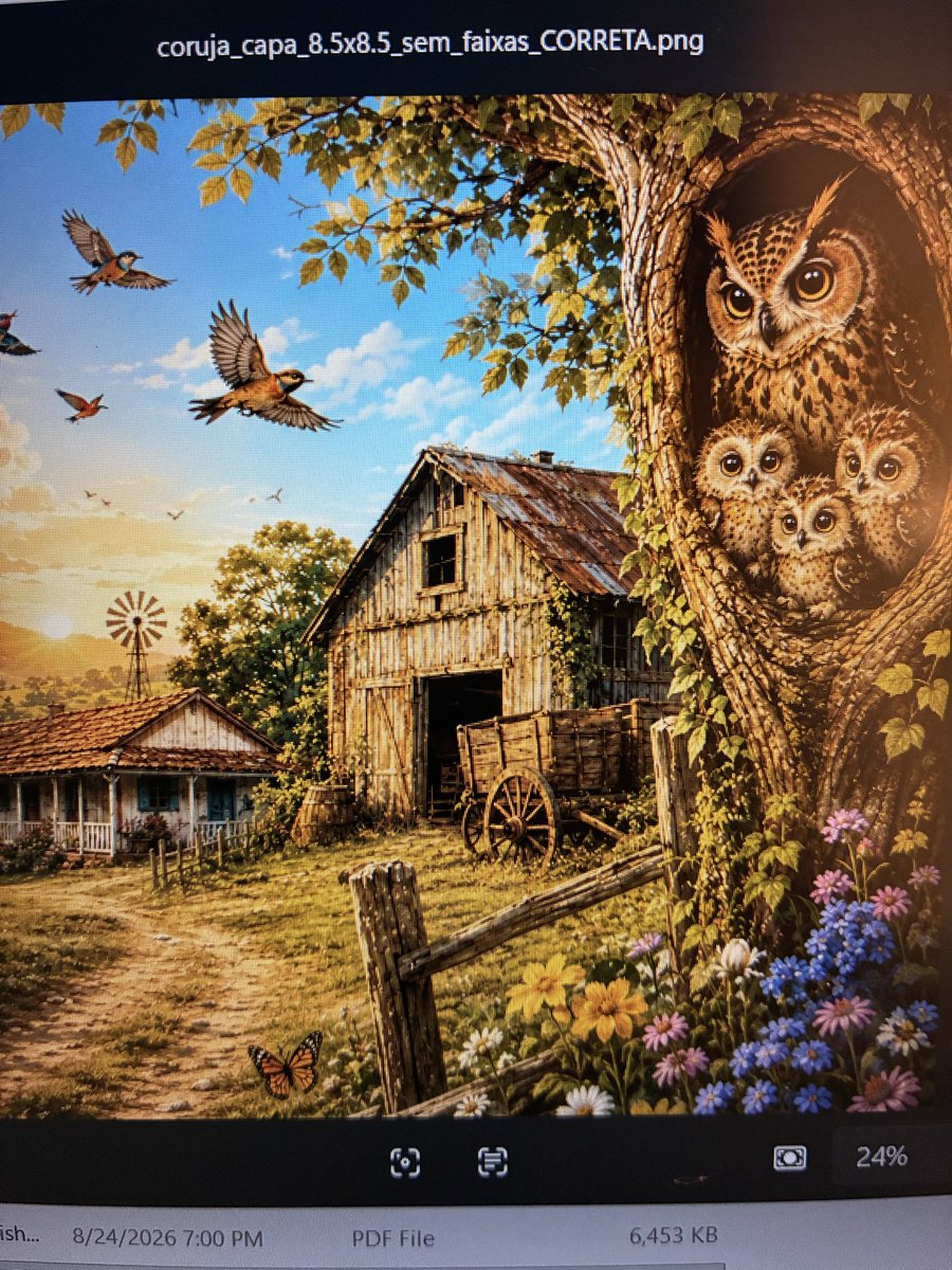 josetedicaro's tweet photo. 🦉📚 The Owl Family’s Great Rescue is now available on Amazon!

A children’s story about courage, family, friendship, and respect for animals.

By Josete Di Cavalcanti

#ChildrensBooks #KidsBooks #AmazonBooks https://t.co/wGK0ZoOvT6