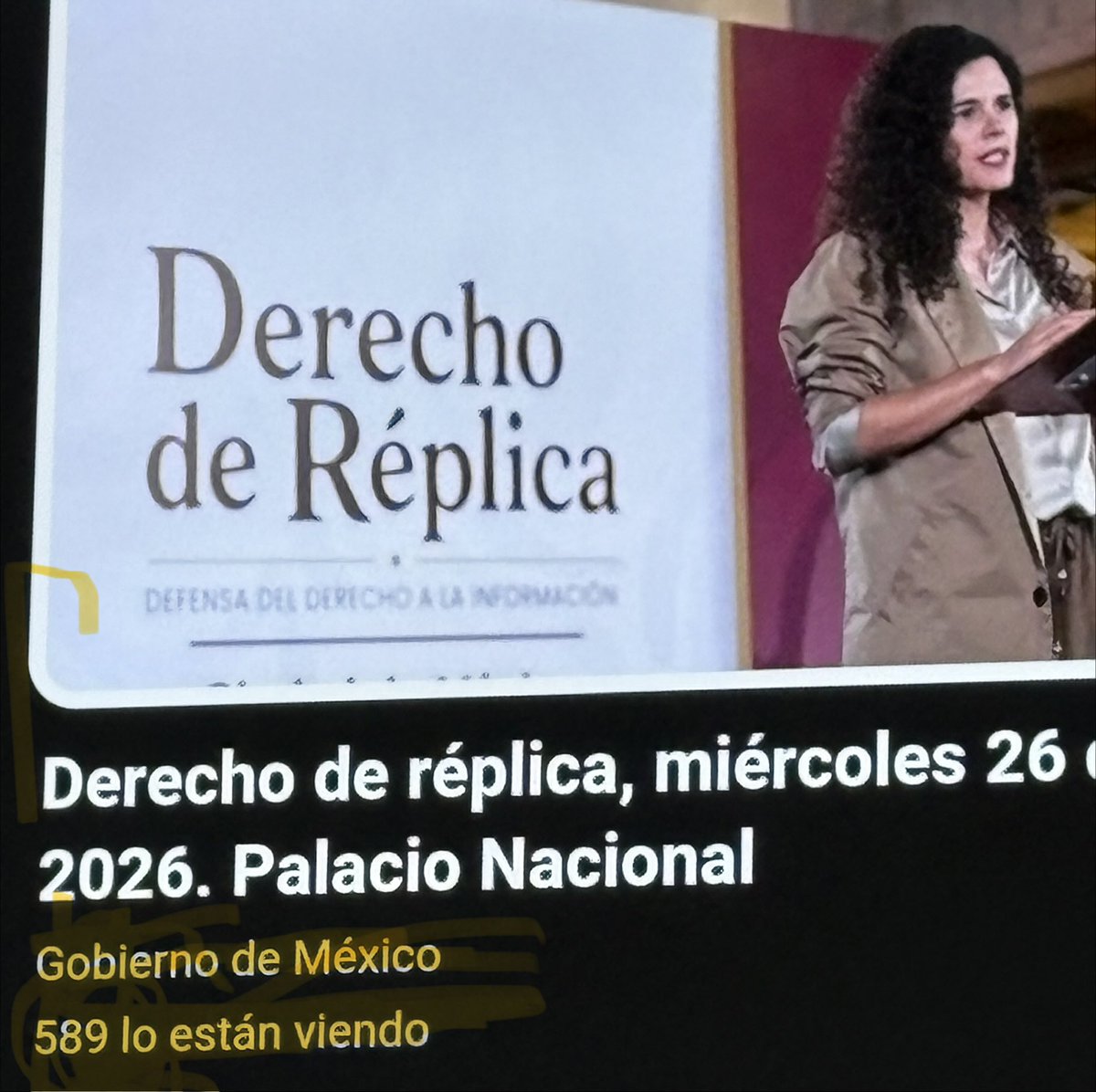 mannyboyteddy's tweet photo. Rompiendo todos los records de raiting , 589 chairos te están viendo o sea nadie . 

@LuisaAlcalde https://t.co/FXpzq0Cncx