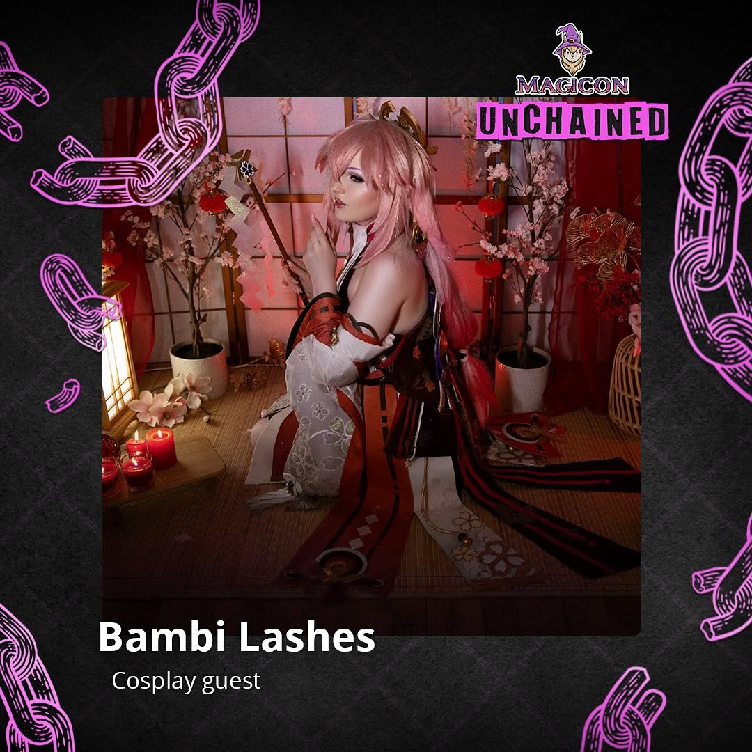 bambilashesmde3's tweet photo. Give a warm welcome to  ✨🫶 Bambi Lashes is a cosplayer from Ireland🇮🇪 and her trip to Magicon will be the first time she is in Norway🇳🇴

She is experienced both as a judge and a contestant in cosplay competitions and has been awarded in multiple inte... https://t.co/L36nnarifD