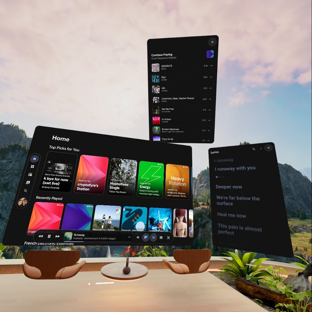 UseCider's tweet photo. Coming to a XR/VR headset near you. https://t.co/SjSzS76BGb