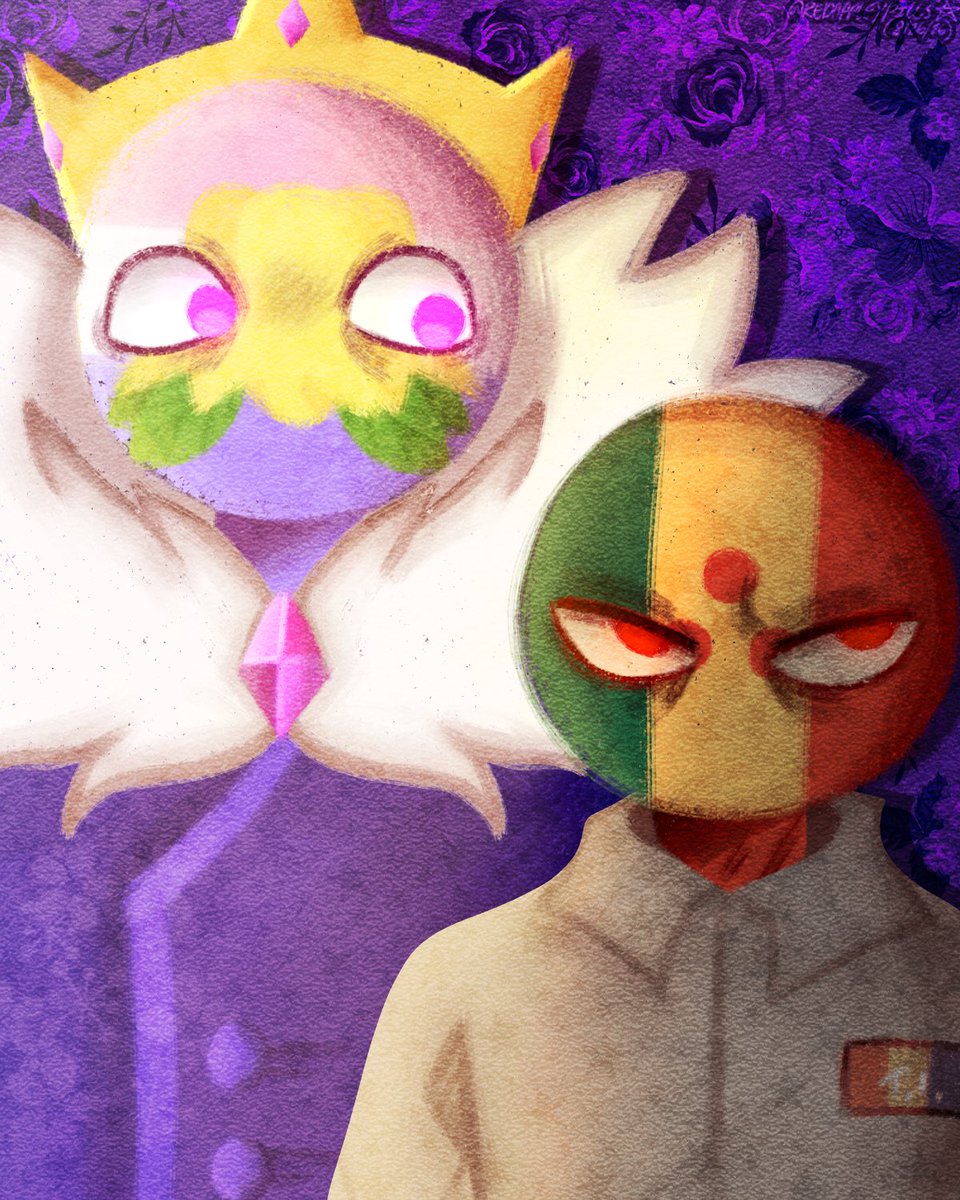 redappleypills's tweet photo. “Look at your host.” #countryhumans (These are my fictional sillies) https://t.co/bnS8ybjGfn