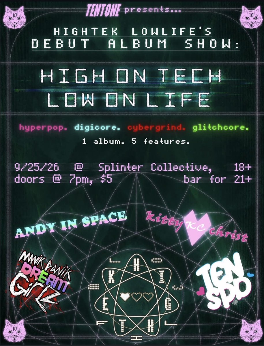 MPDG_official's tweet photo. providing support for Hightek Lowlife at her album release show next month… if you live in Southern Arizona, you WILL be here https://t.co/pRiK2GRgLH