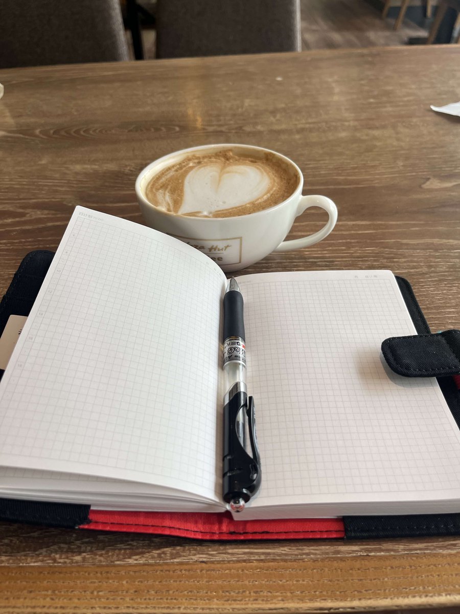 AkhdanFire's tweet photo. Just found my old 2019 planner—so many half-typed to-dos, and now I’m sipping coffee while planning tomorrow from my phone. Small shift, but feels like a whole new vibe!， https://t.co/b14JEVfRIM