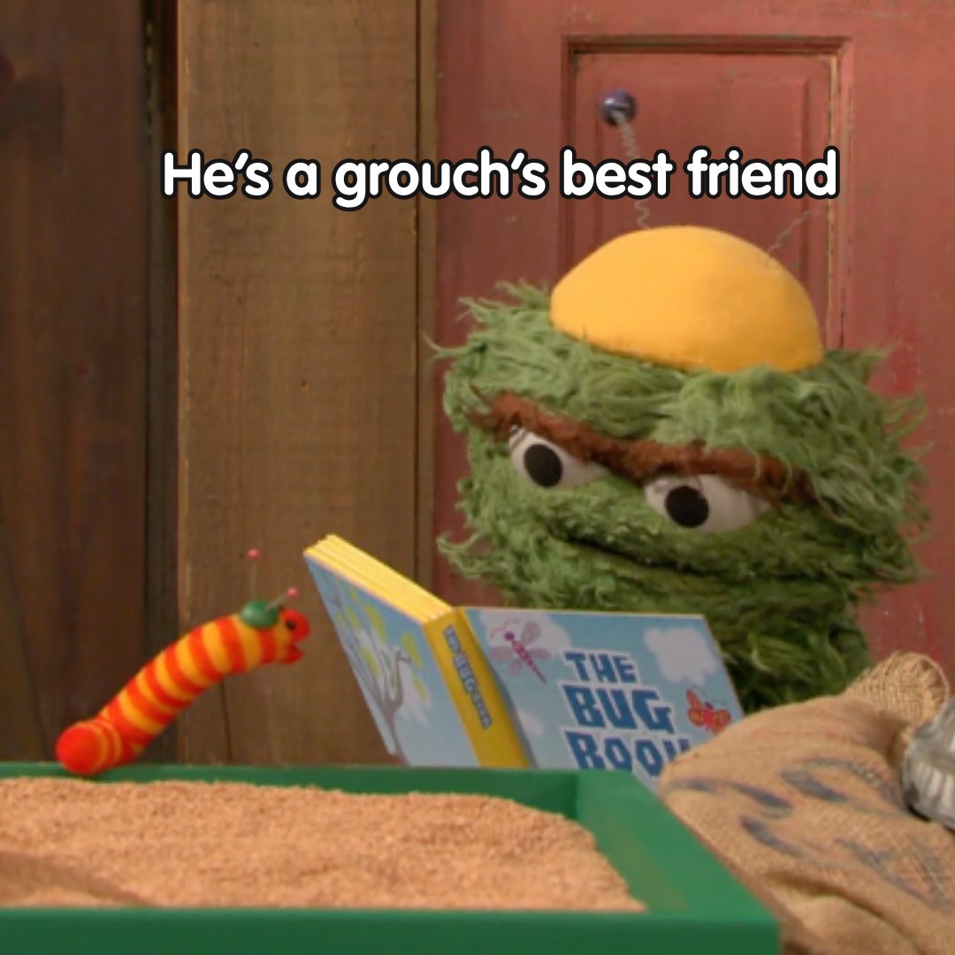 sesamestreet's tweet photo. He’s our tiniest friend, with the biggest heart! 🪱🧡 https://t.co/486sV2Sp3f