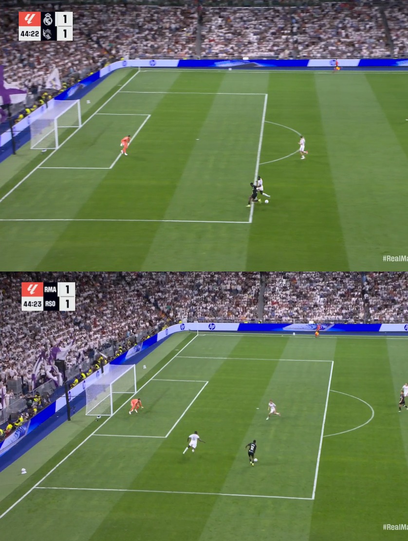 TouchlineX's tweet photo. 📸 - IBRAHIMA KONATE DID NOT LOOK GOOD THERE AT ALL!

HOW MUCH SPACE COULD YOU POSSIBLY GIVE TO YOUR OPPONENT! 😳 https://t.co/Q15ajdaJ0V