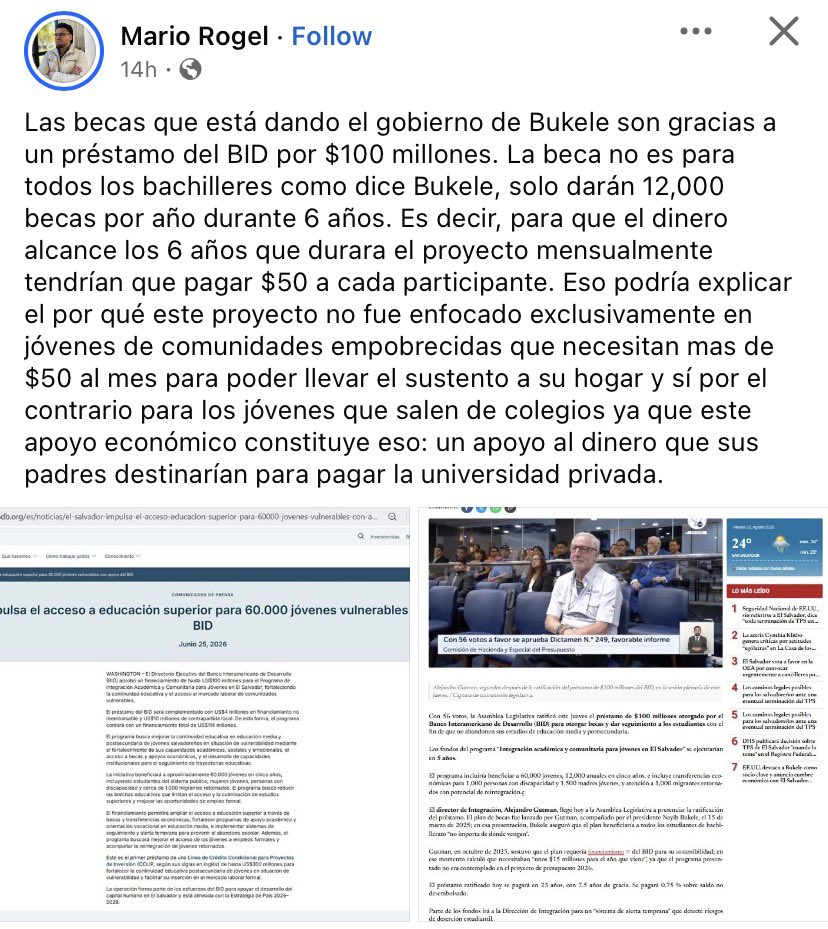 FakeNuevasIdeas's tweet photo. @PresidenciaSV @nayibbukele Dejo esto por acá… https://t.co/CHMFQhLtEC