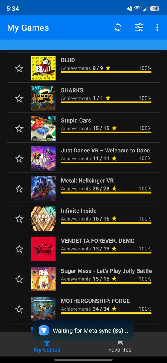 gapascarella's tweet photo. Anyone else notice the numbers started dipping when 🗣 THEY REMOVED VIEWING ACHIEVEMENTS IN-HEADSET? 🏆

Luckily we have the community created @MetaQuestVR Achievement Hunting App by @TheAndromedaCat and DenHBR 🤘💯 https://t.co/K1S9yRmMEh