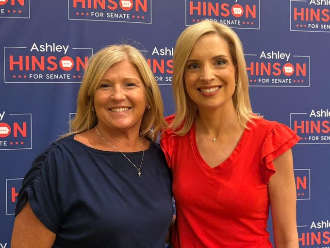 christynatweets's tweet photo. BTW: Ashley Hinson pocketed campaign cash from this pedo protector #IASen https://t.co/4LDv3xcHe9