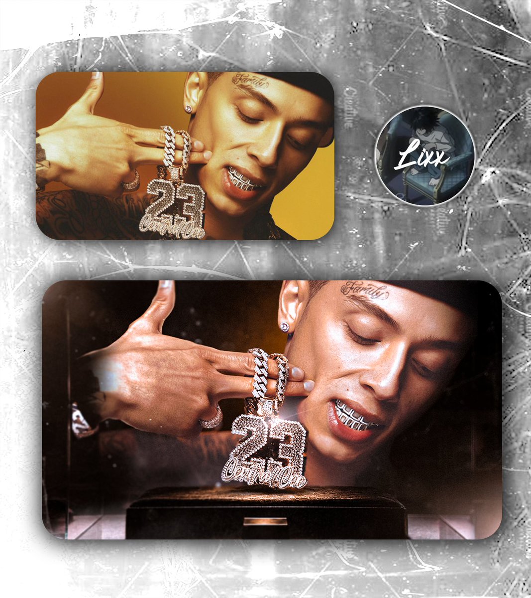 Lixx_ch's tweet photo. Recent thumbnails 👀

Also had so much fun making these since im a big ASAP Rocky fan😭🙏🏼

Looking for a thumbnail designer ?  
DM me ! 📩 https://t.co/LIByex9iFz