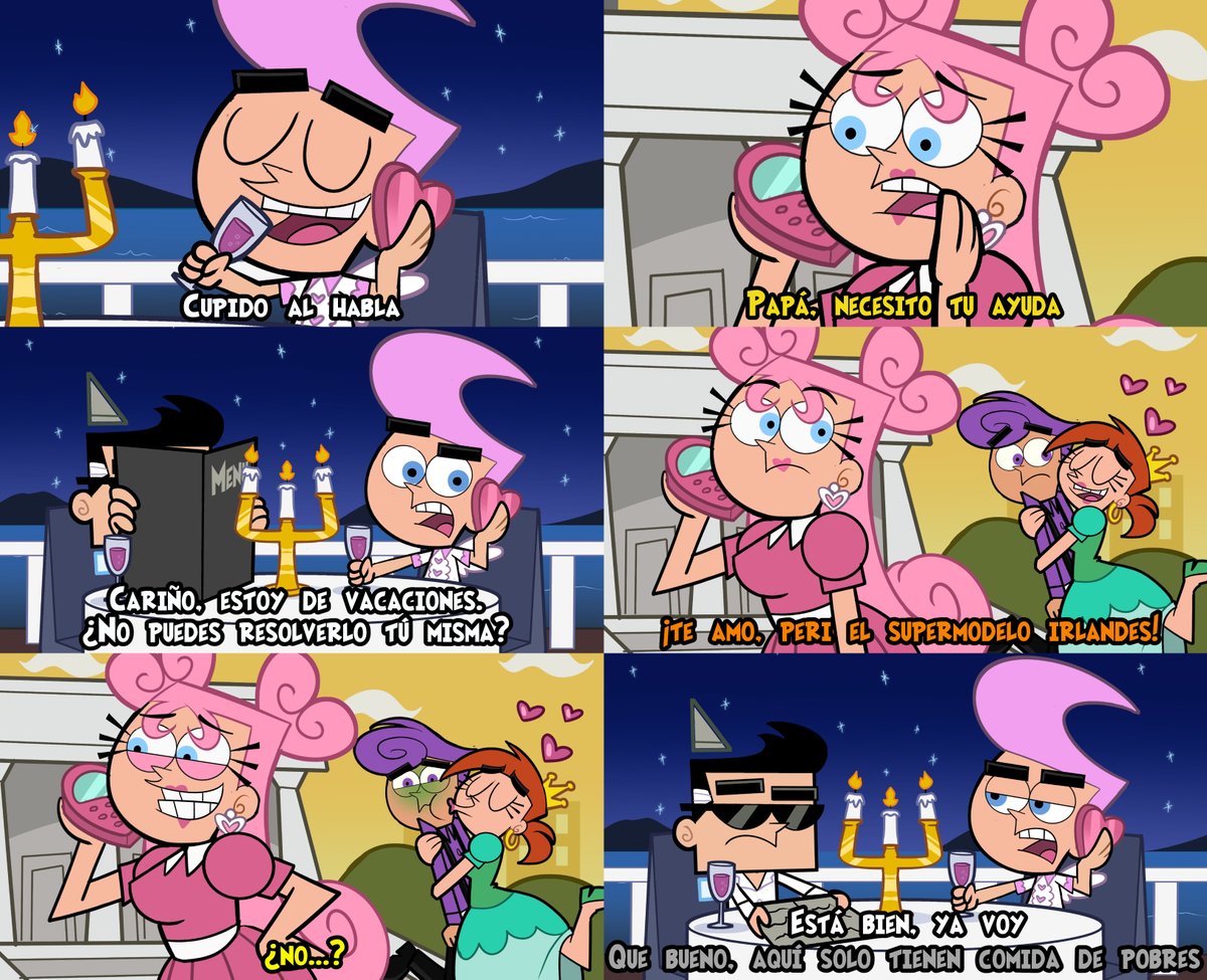 RosaToons's tweet photo. Les arruinaron las vacaciones 💔

#FOP #FairlyOddParents #PadrinosMagicos #fanart https://t.co/wA3fqoflcb