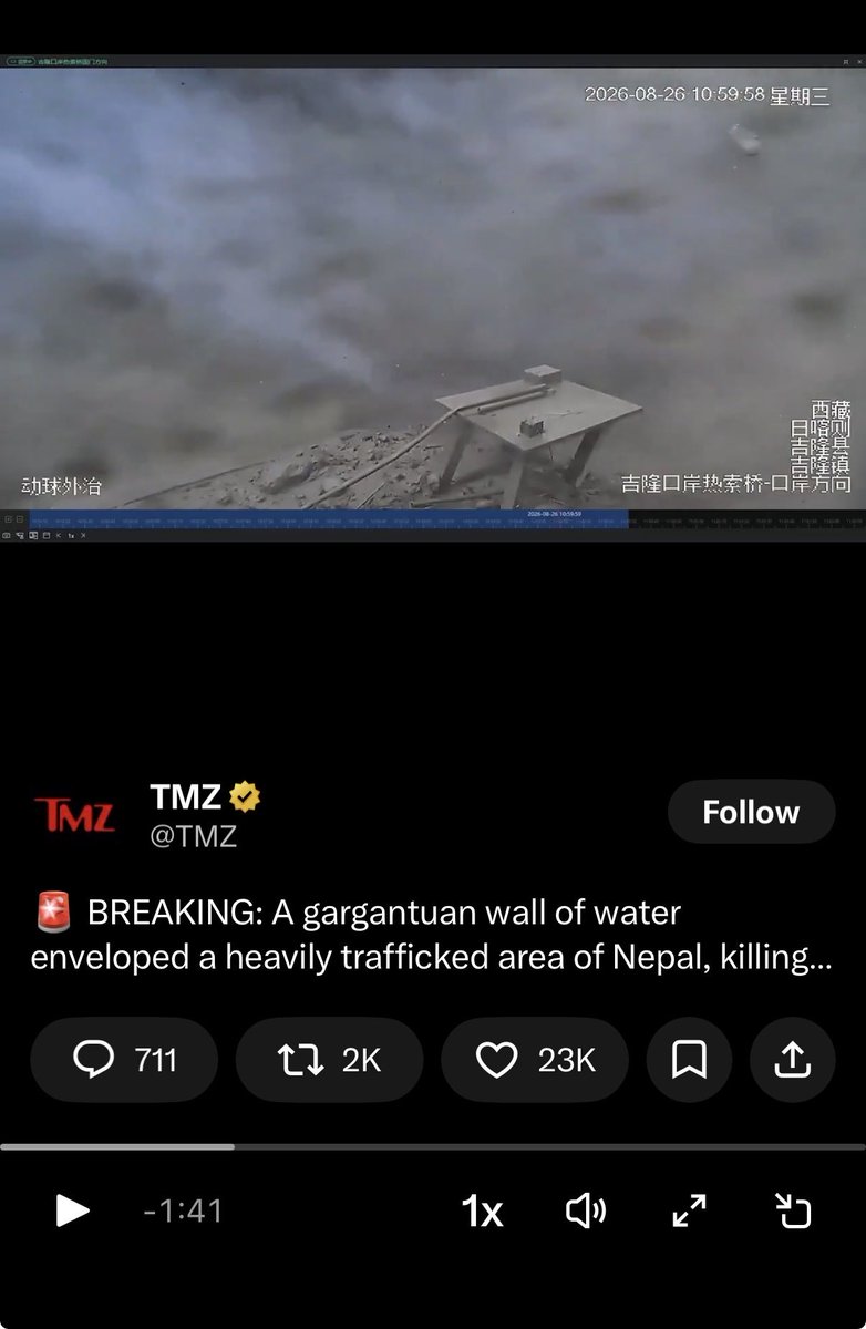 ryannadeau's tweet photo. @kartiqueshah @BNODesk The flood is real. The video is not https://t.co/KBb2kVKRvN