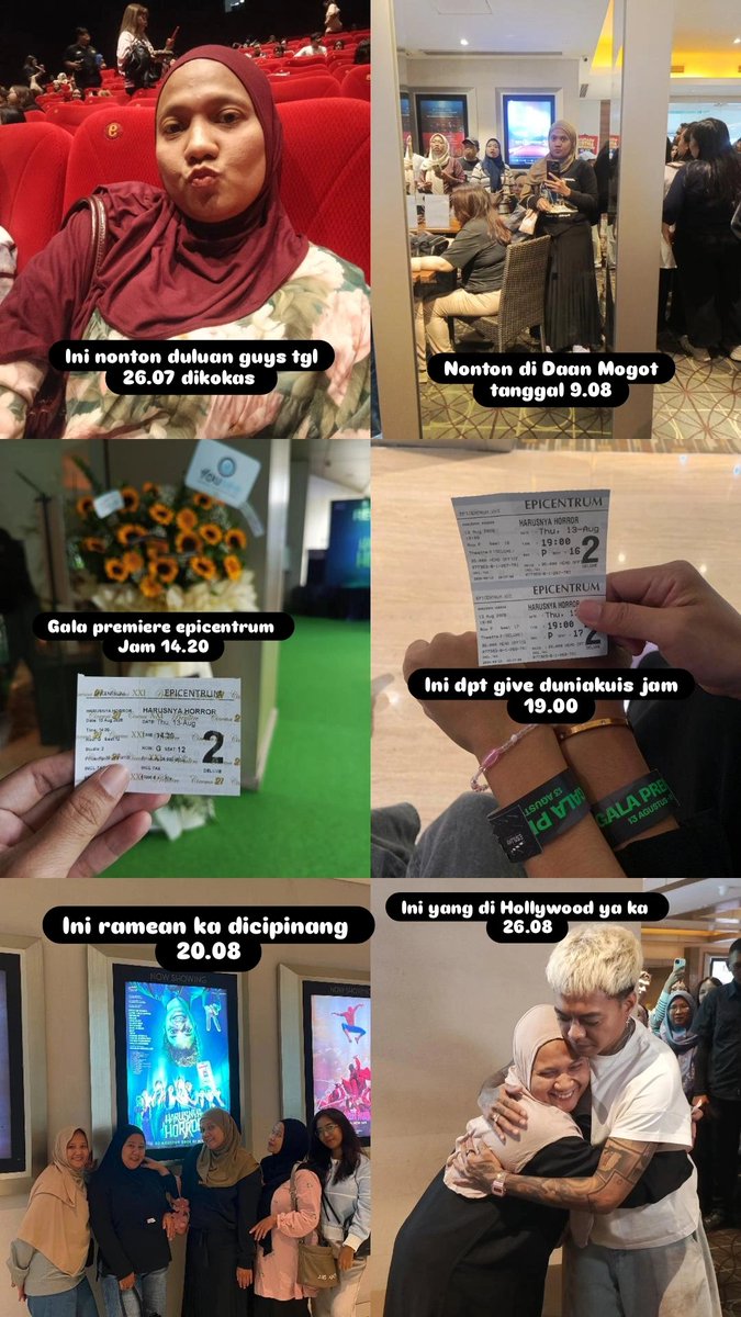 andarinidebbie's tweet photo. @rouwnee @yourbae Kalo di bioskop aku jrang foto ka, karena  emg mau nikmatin film nya ... Terimakasih 🙏 https://t.co/1XSwSBUtWF