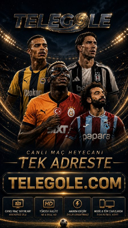 telegole3's tweet photo. 🚨 Fenerbahçe - Lyon | https://t.co/vJ4gdJAzNm

📍CANLI YAYIN İÇİN BAĞLANTIYA TIKLA!

#OLvFB #FBvOL #Canlı #UCL