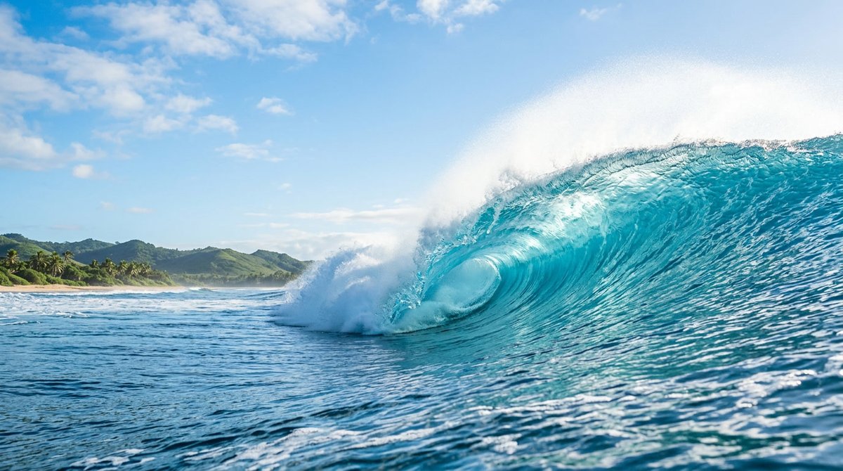 surfreportbr's tweet photo. Água azul, linha limpa e um tubo perfeito quebrando diante da praia. 🌊🔥 O surf vive desses instantes raros em que força, beleza e precisão se encontram na mesma onda.
#Surf #Surfing #Barrel #Tube #Waves #Ocean #SurfLife #PerfectWave #SurfSession #SurfReport https://t.co/sfGjulhsuQ